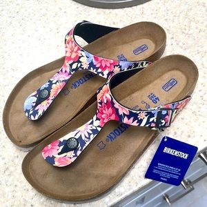 Brand New! Birkenstock Floral Sandals!